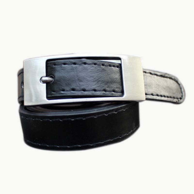 55% OFF on Winsome Deal Women Formal, Casual Black Synthetic Belt Black