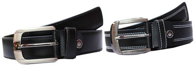 67% OFF on Winsome Deal Men Formal, Casual Black Artificial Leather Belt Black 67% OFF on Winsome Deal Men Formal, Casual Black Artificial Leather Belt Black