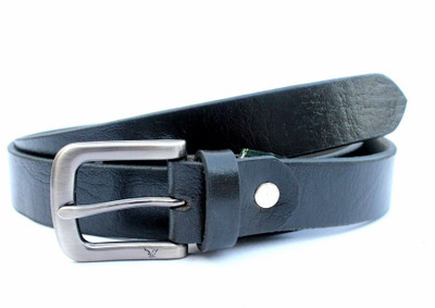 56% OFF on Tops Men, Women Semi-formal Black Genuine Leather Belt Black