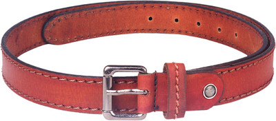 44% OFF on Ligans NY Men Formal, Casual Tan Genuine Leather Belt Tan