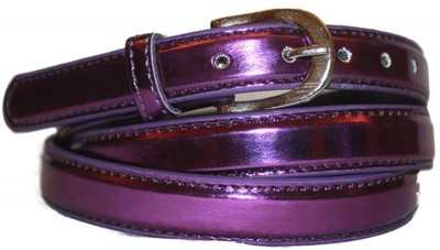 59% OFF on Authority Women Evening/Party Purple Genuine Leather Belt Purple