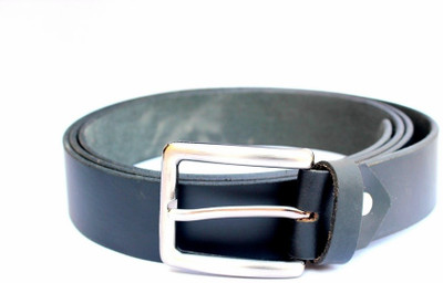 54% OFF on Tops Men Semi-formal Black Genuine Leather Belt Black