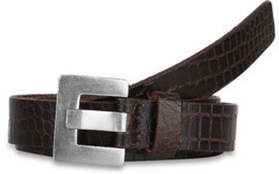 44% OFF on Paradigm Design Lab Men Casual Brown Genuine Leather Belt Brown