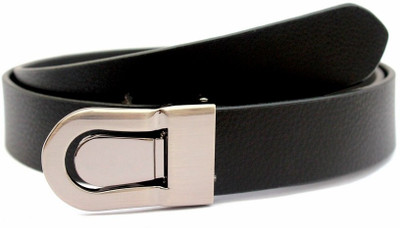 57% OFF on Tops Men Formal Black Genuine Leather Belt Black