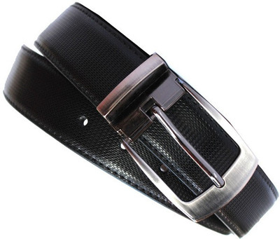 50% OFF on Winsome Deal Men Formal, Casual Black Artificial Leather Belt((Black))