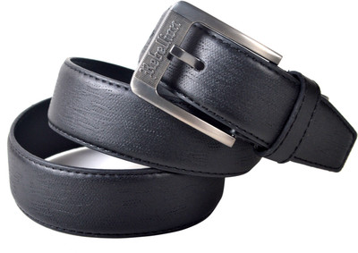 61% OFF on Drakemen Men Casual, Formal Black Genuine Leather Belt Black