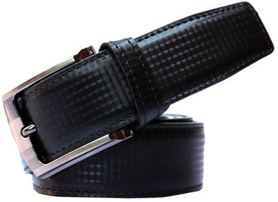 55% OFF on Winsome Deal Men Formal, Casual Black Artificial Leather Reversible Belt Black