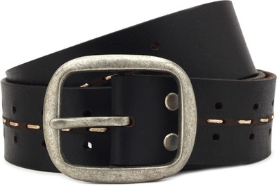 65% OFF on Newhide Men Black Metal Belt Black 65% OFF on Newhide Men Black Metal Belt Black
