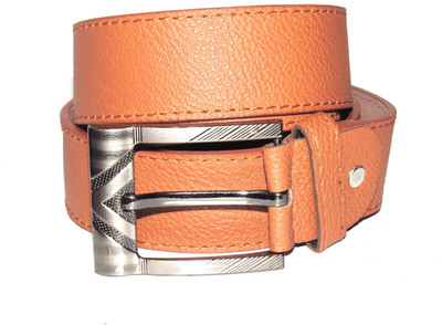 52% OFF on Catalan Men, Women Formal Tan Genuine Leather Belt BZA012