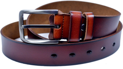 40% OFF on Izma Men Casual Brown Genuine Leather Belt Brown