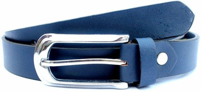 56% OFF on Tops Men, Women Semi-formal Blue Genuine Leather Belt Blue