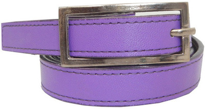 50% OFF on Bizarre Girls Casual Purple Artificial Leather Belt Orchid-Purple