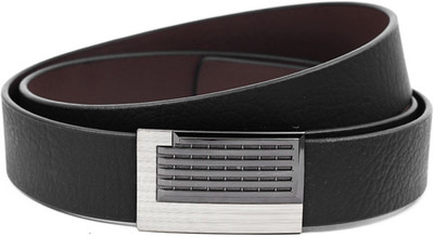 33% OFF on Magiq Men Casual, Formal Black, Brown Genuine Leather Belt Black & Brown