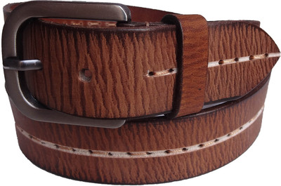 60% OFF on Ex Corio Men Casual Brown Genuine Leather Belt Brown
