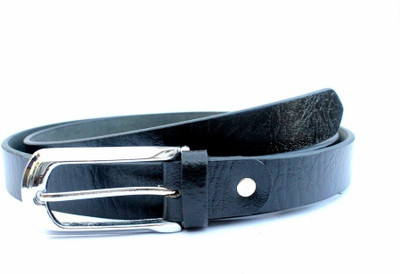 56% OFF on Tops Men, Women Semi-formal Black Genuine Leather Belt Black