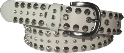 59% OFF on Authority Men Casual White Genuine Leather Belt White 59% OFF on Authority Men Casual White Genuine Leather Belt White