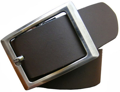 66% OFF on Winsome Deal Men, Boys Formal Genuine Leather Belt Brown