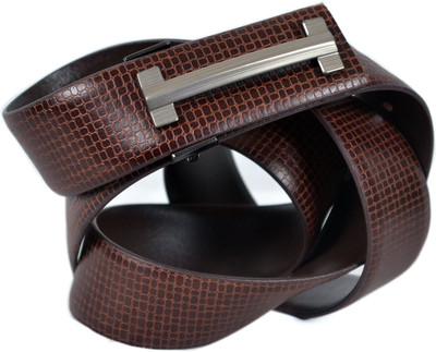 40% OFF on Izma Men Formal Brown Genuine Leather Belt Brown