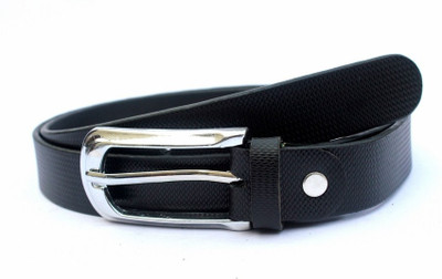 58% OFF on Tops Men, Women Semi-formal Black Genuine Leather Belt Black