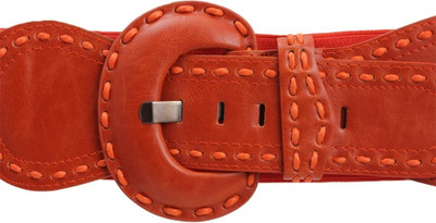 20% OFF on Khoobsurati Women Casual Orange Artificial Leather, Fabric Belt Orange 20% OFF on Khoobsurati Women Casual Orange Artificial Leather, Fabric Belt Orange