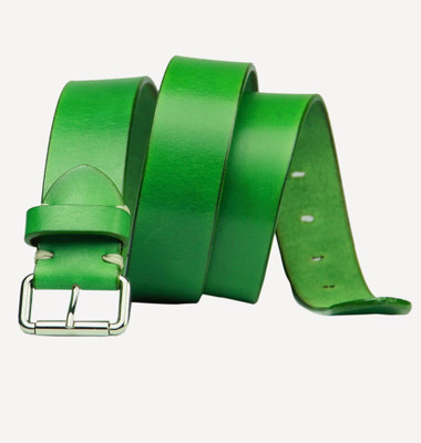 61% OFF on 99cells Men, Women Casual Green Genuine Leather Belt Green 61% OFF on 99cells Men, Women Casual Green Genuine Leather Belt Green