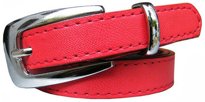 53% OFF on Winsome Deal Women Casual Red Artificial Leather Belt Red