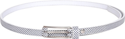 60% OFF on Scarleti Girls Formal White Artificial Leather Belt White
