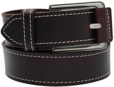 23% OFF on Walletsnbags Men, Boys Casual Brown Genuine Leather, Genuine Leather Belt B 46-BR