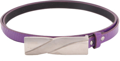 54% OFF on SkyWays Women Casual Purple Artificial Leather Belt Purple-02 54% OFF on SkyWays Women Casual Purple Artificial Leather Belt Purple-02