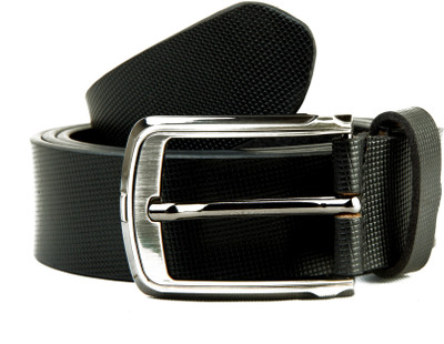 64% OFF on Scharf Men Formal Black Genuine Leather Belt Black 13