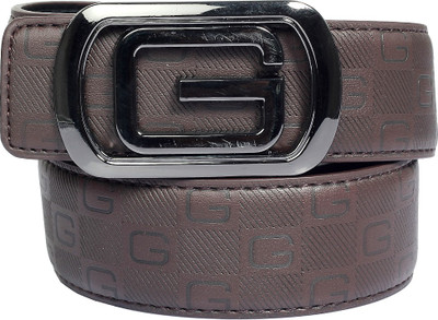 67% OFF on Blute Men Casual, Evening, Party Grey Artificial Leather Belt Grey