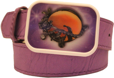 59% OFF on Authority Women Casual Purple Genuine Leather Belt Purple