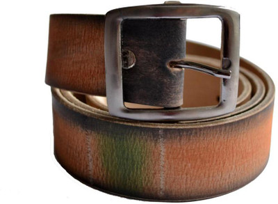 58% OFF on Cuero Men, Boys Casual, Formal, Party Orange Genuine Leather Belt Orange-210