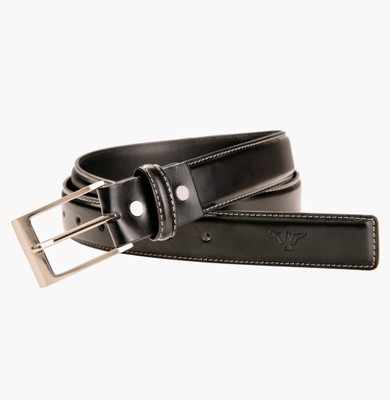 20% OFF on Kamillo Men, Women Casual Brown Genuine Leather Belt Black
