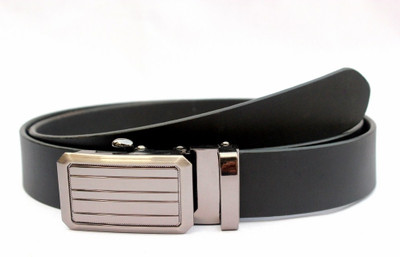 57% OFF on Tops Men Formal Black Genuine Leather Belt Black