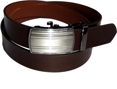 70% OFF on Manshkhino Men Formal Multicolor Genuine Leather Reversible Belt MLT