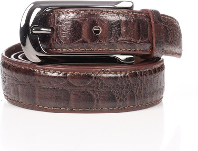20% OFF on Walletsnbags Men, Women Formal Brown Genuine Leather Reversible Belt Brown- B 56