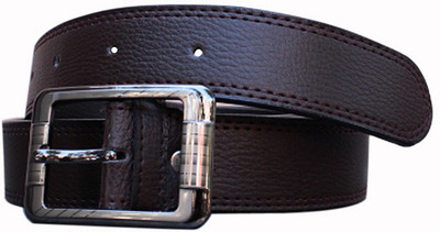 65% OFF on Winsome Deal Men Formal Brown Artificial Leather Belt Brown