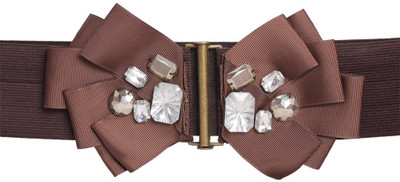 20% OFF on Khoobsurati Women Casual Brown Artificial Leather, Fabric Belt Brown 20% OFF on Khoobsurati Women Casual Brown Artificial Leather, Fabric Belt Brown