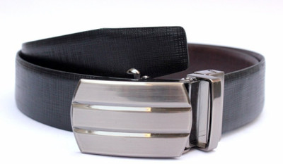 56% OFF on Tops Men, Women Formal Black, Brown Genuine Leather Reversible Belt Black