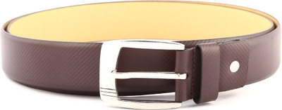 75% OFF on Buckleup Men Formal Brown Genuine Leather Belt Brown