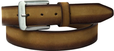 75% OFF on Buckle Up Men Casual Beige Genuine Leather Belt Beige