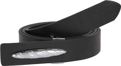 77% OFF on G-MOS Men, Women Casual Black Artificial Leather Belt Black07