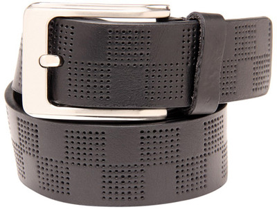 Leather Plus Men Casual Black Genuine Leather Belt Black Leather Plus Men Casual Black Genuine Leather Belt Black