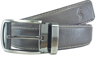 40% OFF on Sizzlers Men Formal Brown Genuine Leather Belt Brown