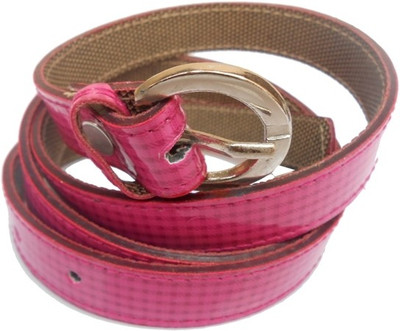 74% OFF on D&D Girls Casual Pink Artificial Leather Belt Pink-11 74% OFF on D&D Girls Casual Pink Artificial Leather Belt Pink-11