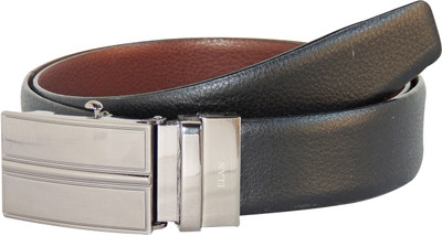 10% OFF on Elan Men Formal Black, Tan Genuine Leather Reversible Belt Black, Tan 10% OFF on Elan Men Formal Black, Tan Genuine Leather Reversible Belt Black, Tan
