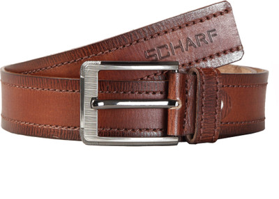 58% OFF on Scharf Men Formal, Casual Brown Genuine Leather Belt Brown 06