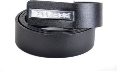 60% OFF on Drakeman Men Formal Black Genuine Leather Belt Black
