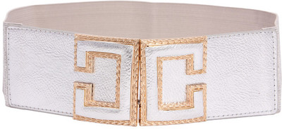 20% OFF on Khoobsurati Women Casual Silver Belt Silver